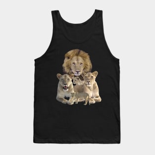 Lion Family in Kenya / Africa Tank Top